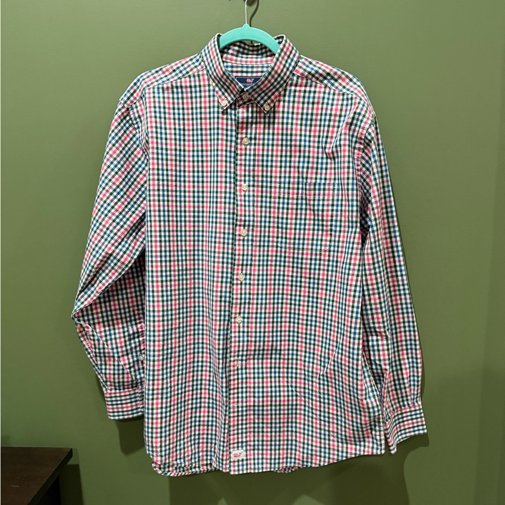 Vineyard Vines Classic Fit Murray Shirt - size Large